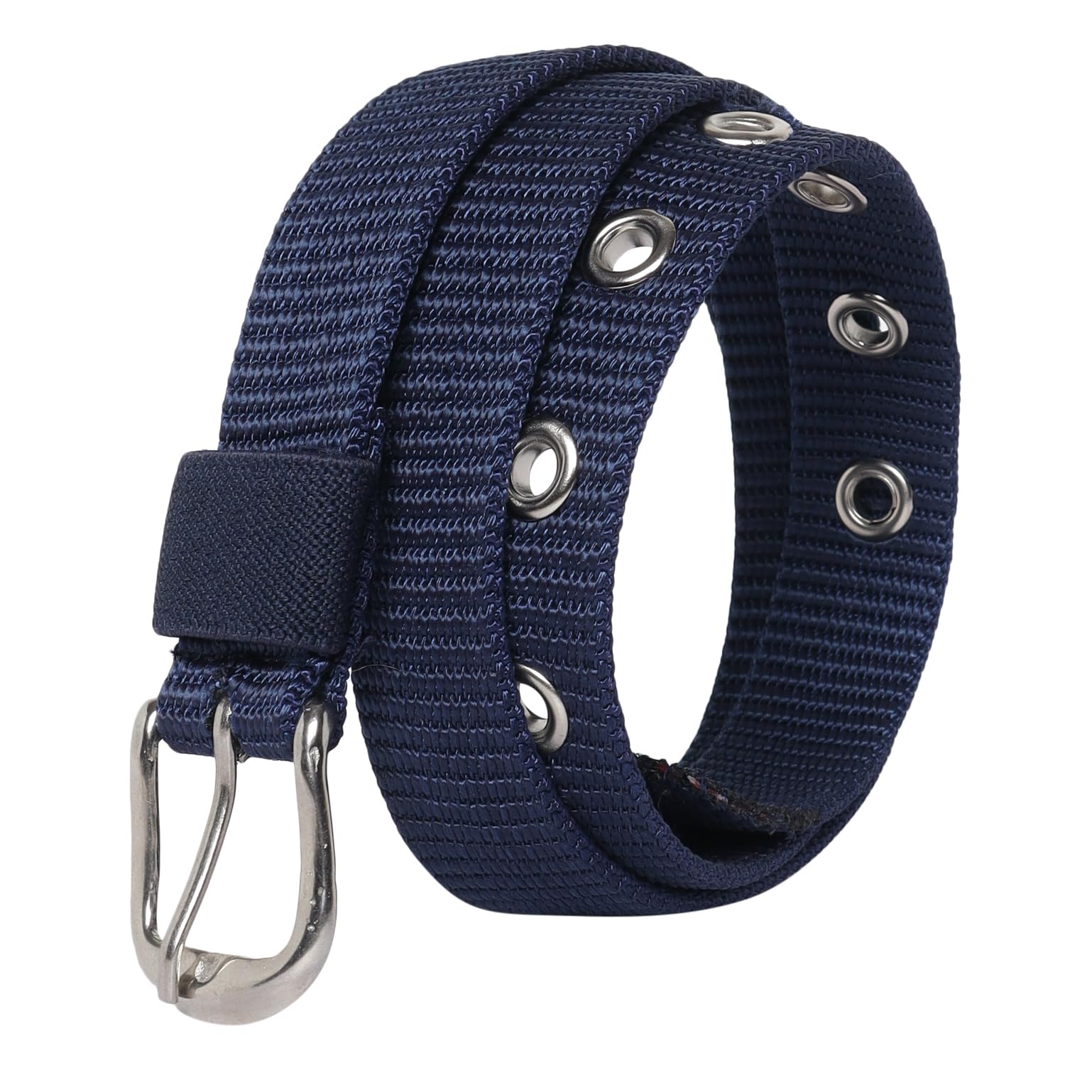 Zacharias Boy's Nylon Belt for kids knb-01 (4-10 Years) (Blue_Pack of 1) - Image 3 thumbnail