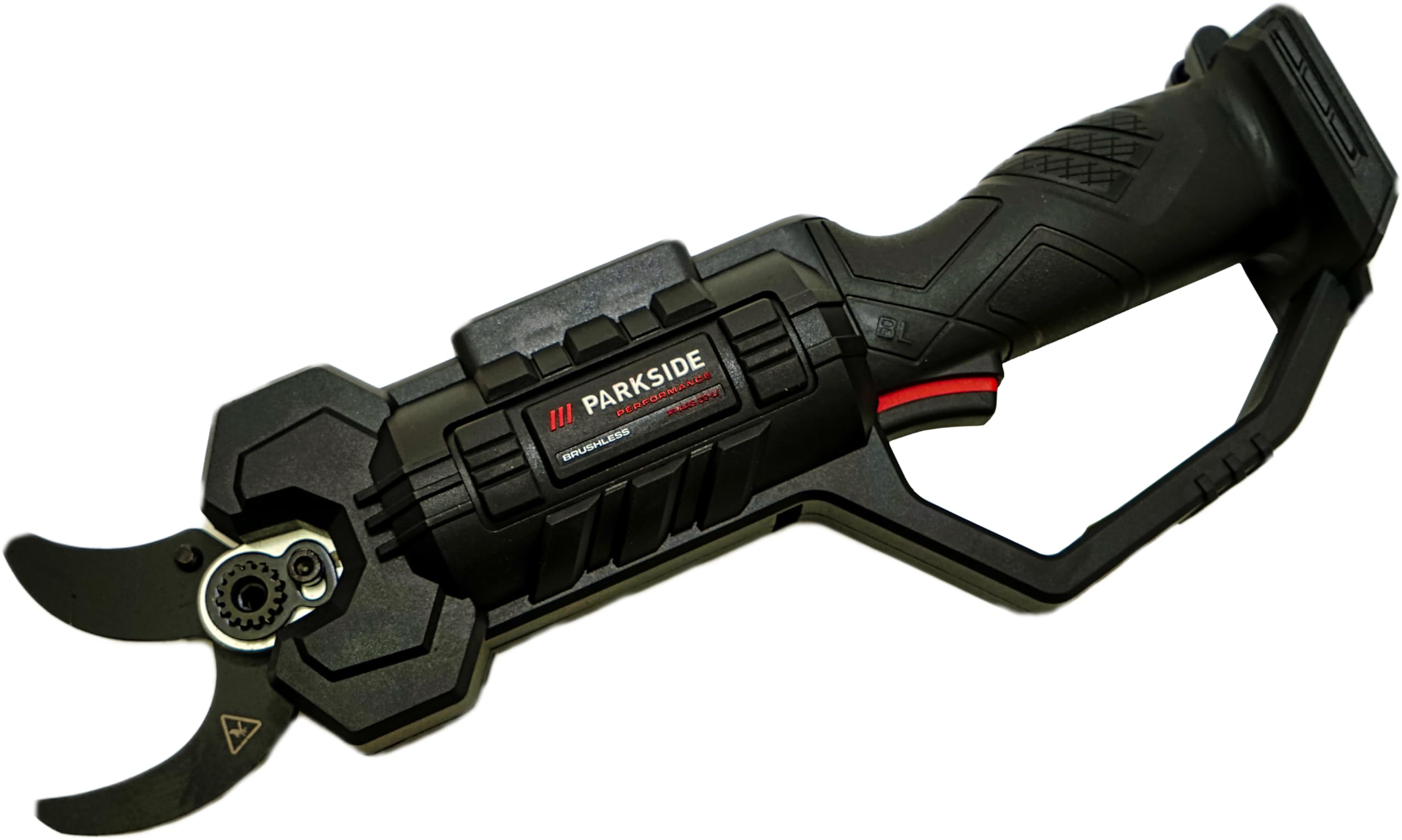 Offerta HEADNMORE per PARKSIDE PERFORMANCE® Forbice da potatura a batteria PPAAS 20-Li – 20 V X 20 V Team, motore brushless, incl. portachiavi HEADNMORE & matita da carpentiere