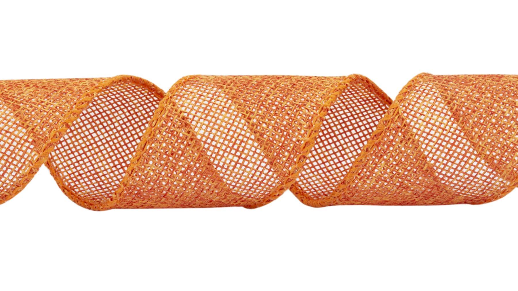 Zofrud FireBrick Burlap Ribbon - 38mm x 9M - Image 2