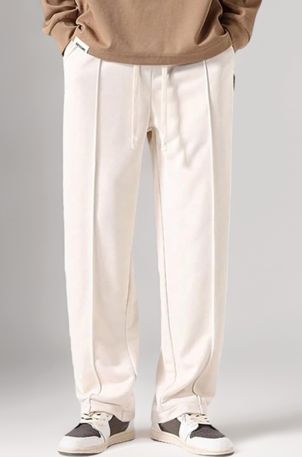 GRECIILOOKS Men's Lycra Cargo Track Pants – Loose Fit Joggers for Men | Korean Style Travel & Lounge Wear with Pockets (Available in Plus Size and Combo Pack of 2)