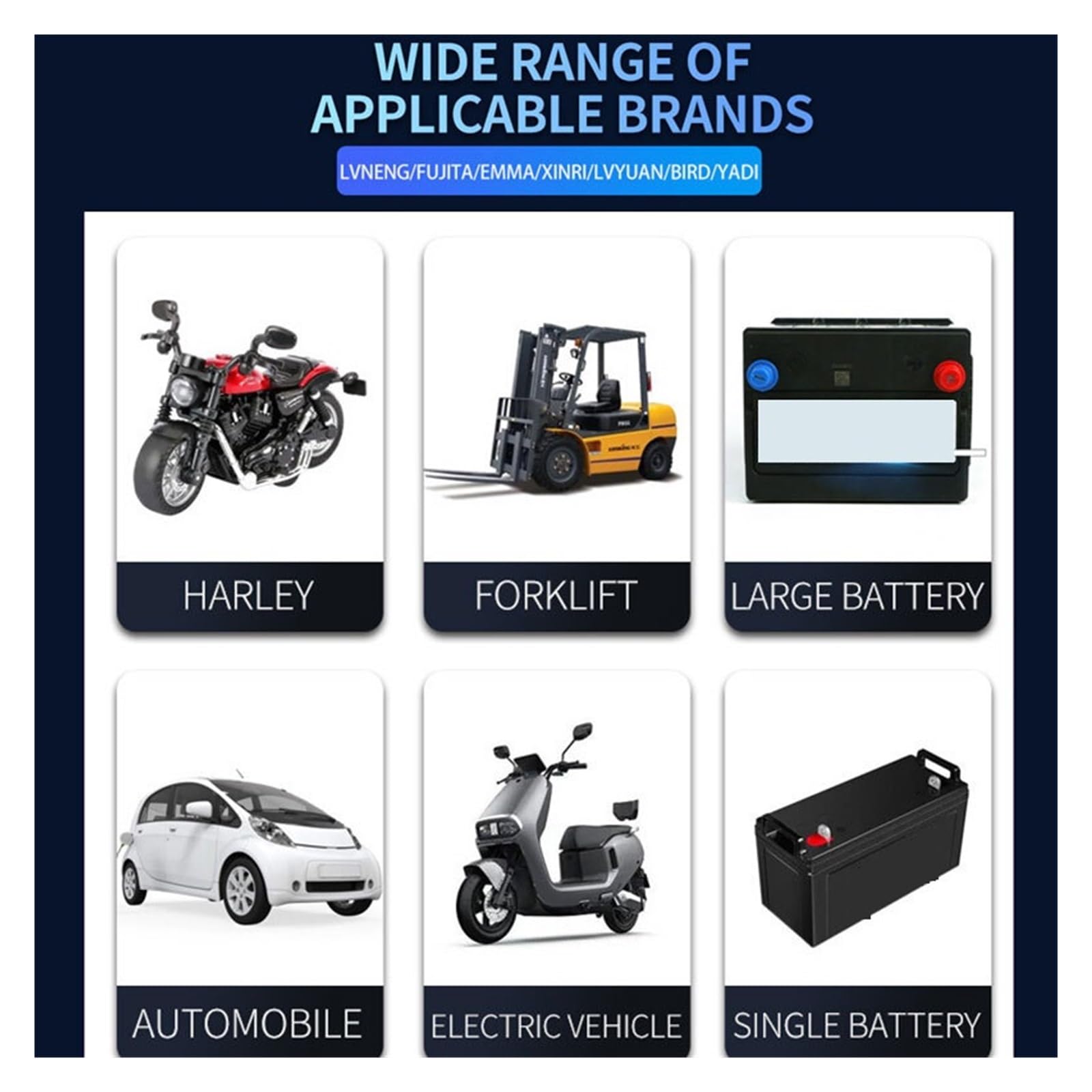 Ładowarka Samochodowa 12V 10A 150W Ekran Dotykowy Naprawa Impulsów LCD Do Motocykla Samochodowego Akumulator Kwasowo-ołowiowy Żel Na Mokro Wydajne Szybkie ładowanie