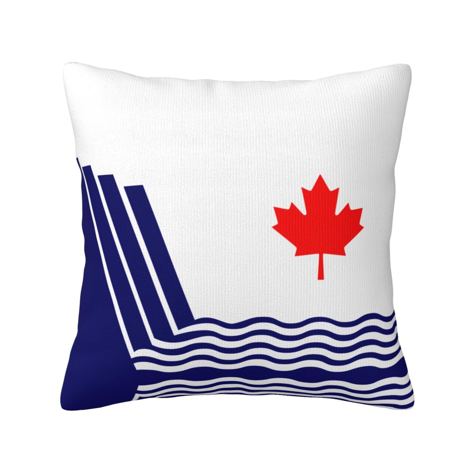 The Flag of Scarborough Print Decorative Throw Pillow Covers for Sofa, Outdoor and World Cup Celebrations