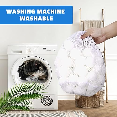 Miniatura 4 de Bolas de filtro de piscina de 3.5 libras para filtro de arena, filtro de fibra reutilizable para piscinas, tanques de peces, alternativa a la