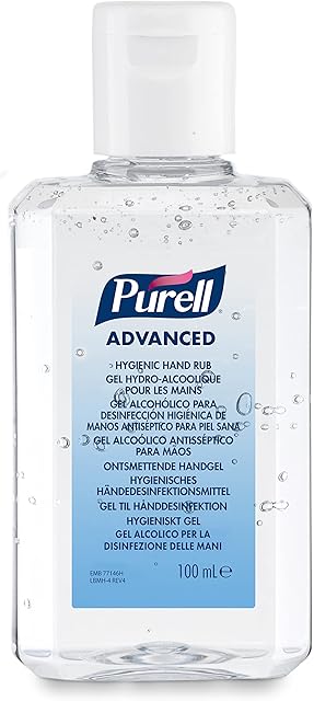PURELL ADVANCED HAND SANITISER GEL 100mL. Flip Top Bottle. Hand Sanitizer Gel kill 99.99% of most common germs. 70% alcohol formulation with moisturisers. Exceptional antimicrobial efficacy