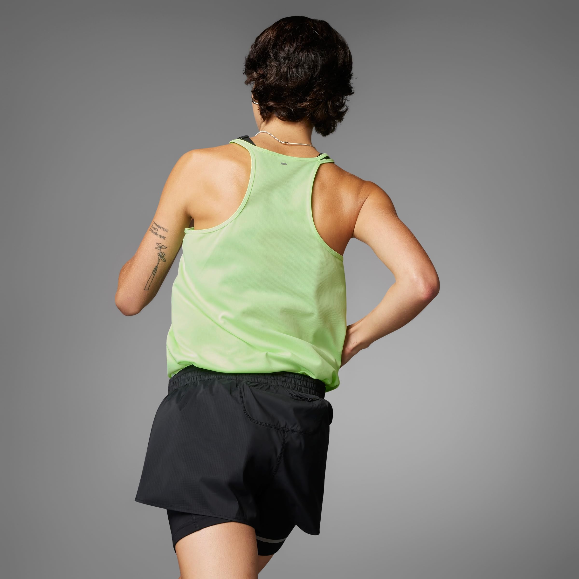adidas Mujeres Ultimate 2In1 Short Laufbekleidung Pantalones Cortos Black - Negro