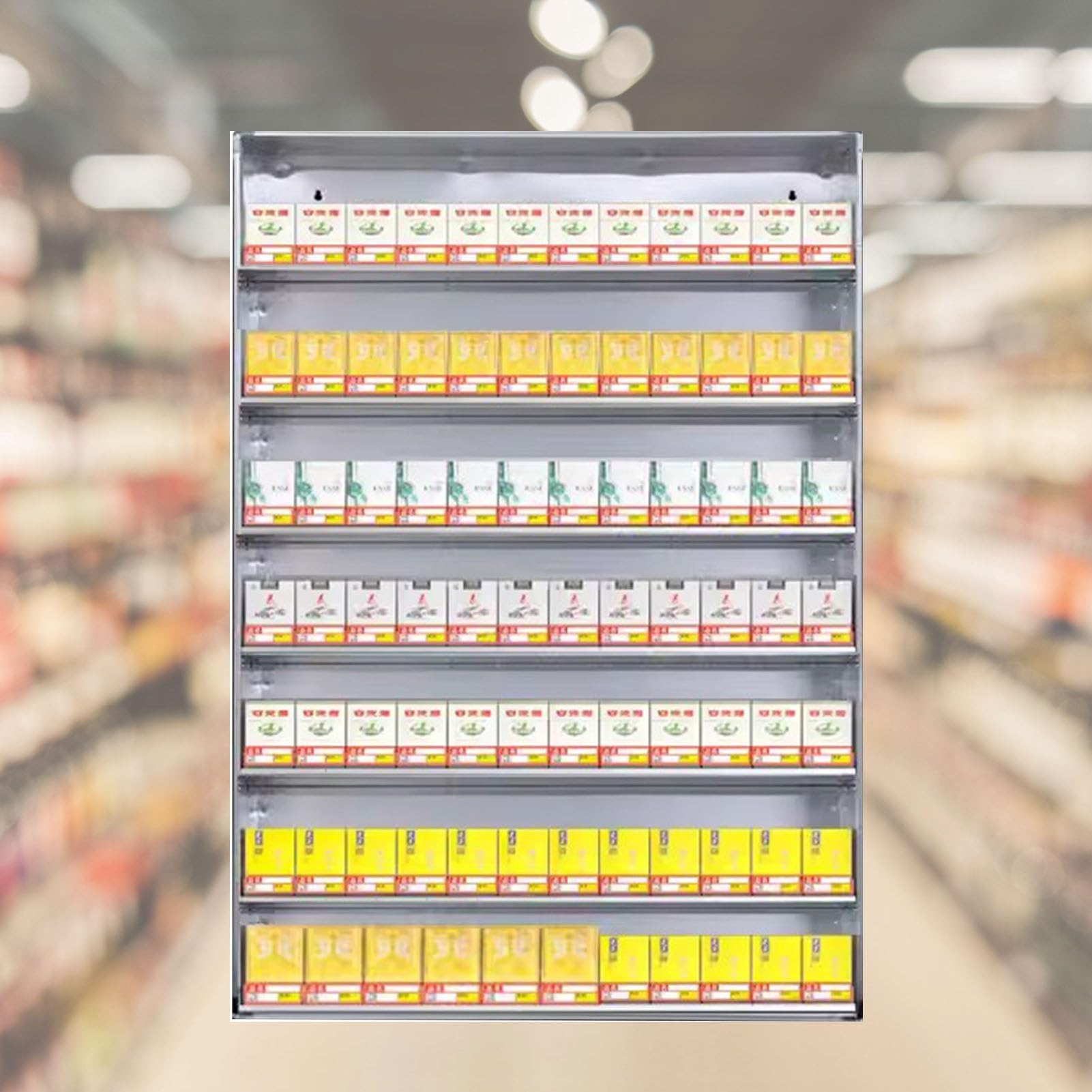 LARK たばこ　什器 Amazon.com: 18 24 30 35 41 Inch Tall Cigarettes Display Rack