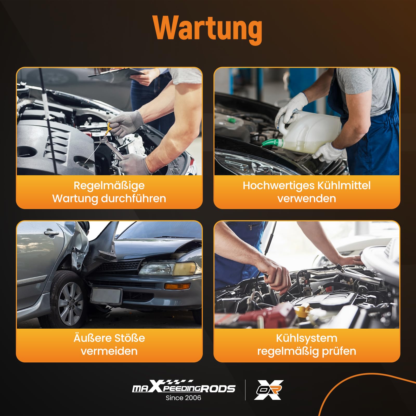 maXpeedingrods Elektroniczny zawór regulacji ogrzewania pompa do BMW 525i 530i 540i 64118374994