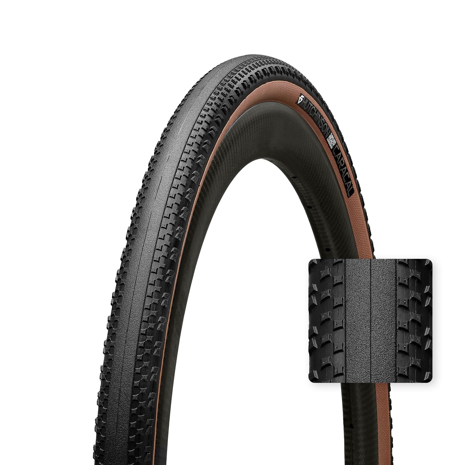 Hutchinson Caracal Tubeless Ready - Pneumatico per ghiaia, colore: Marrone chiaro