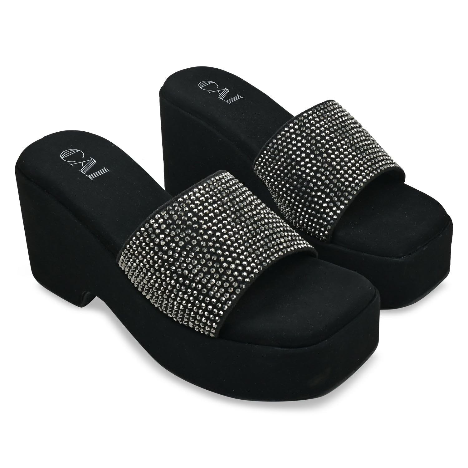 CAI Black Shimmer Wedges