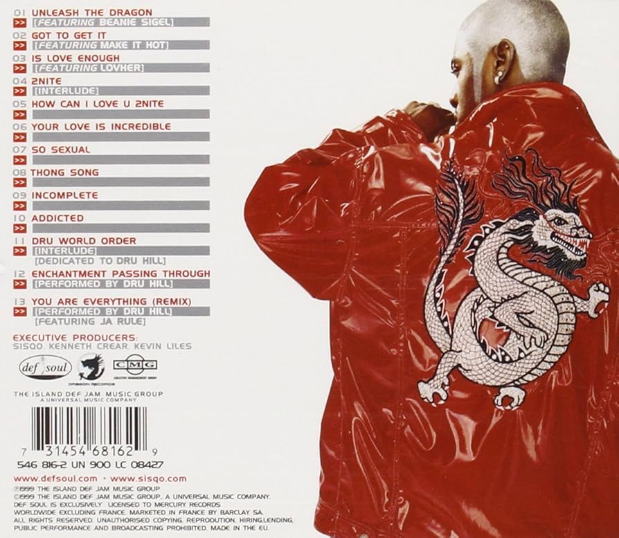 洋楽 SISQO UNLEASH THE DRAGON 71xnjrtQygL.jpg