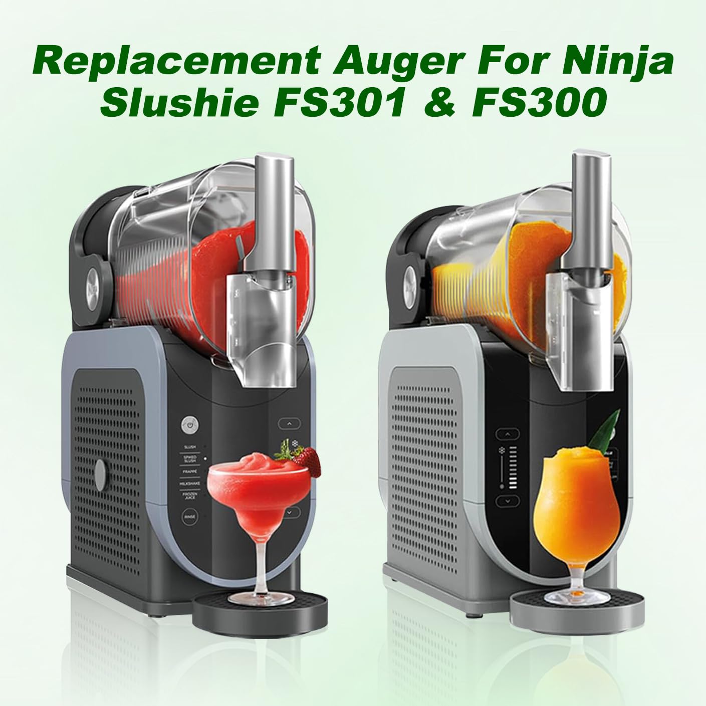 Tarière de rechange pour Ninja Slushie FS301 et FS300 – Accessoires de machine Slushie, pièces de rechange sans BPA (bleu ciel)