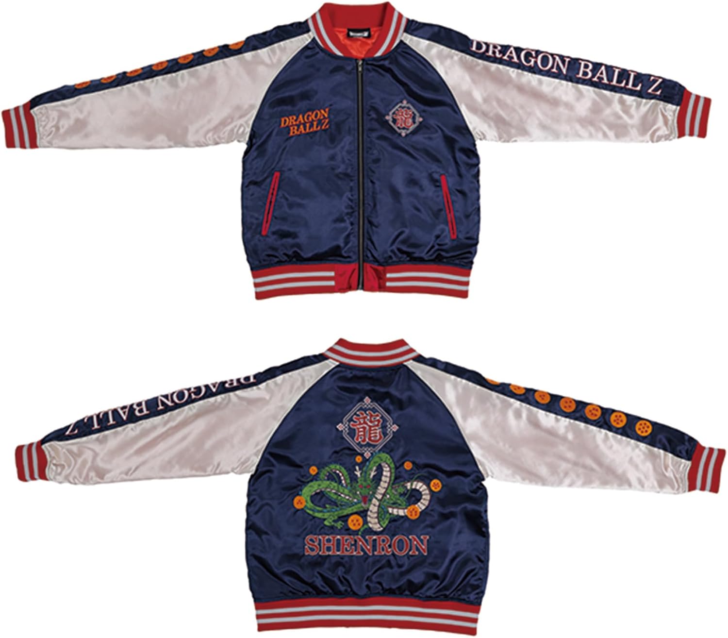 美品 絡繰魂 カラクリダマシイ 剛海に龍 スカジャン リバーシブル 刺繡