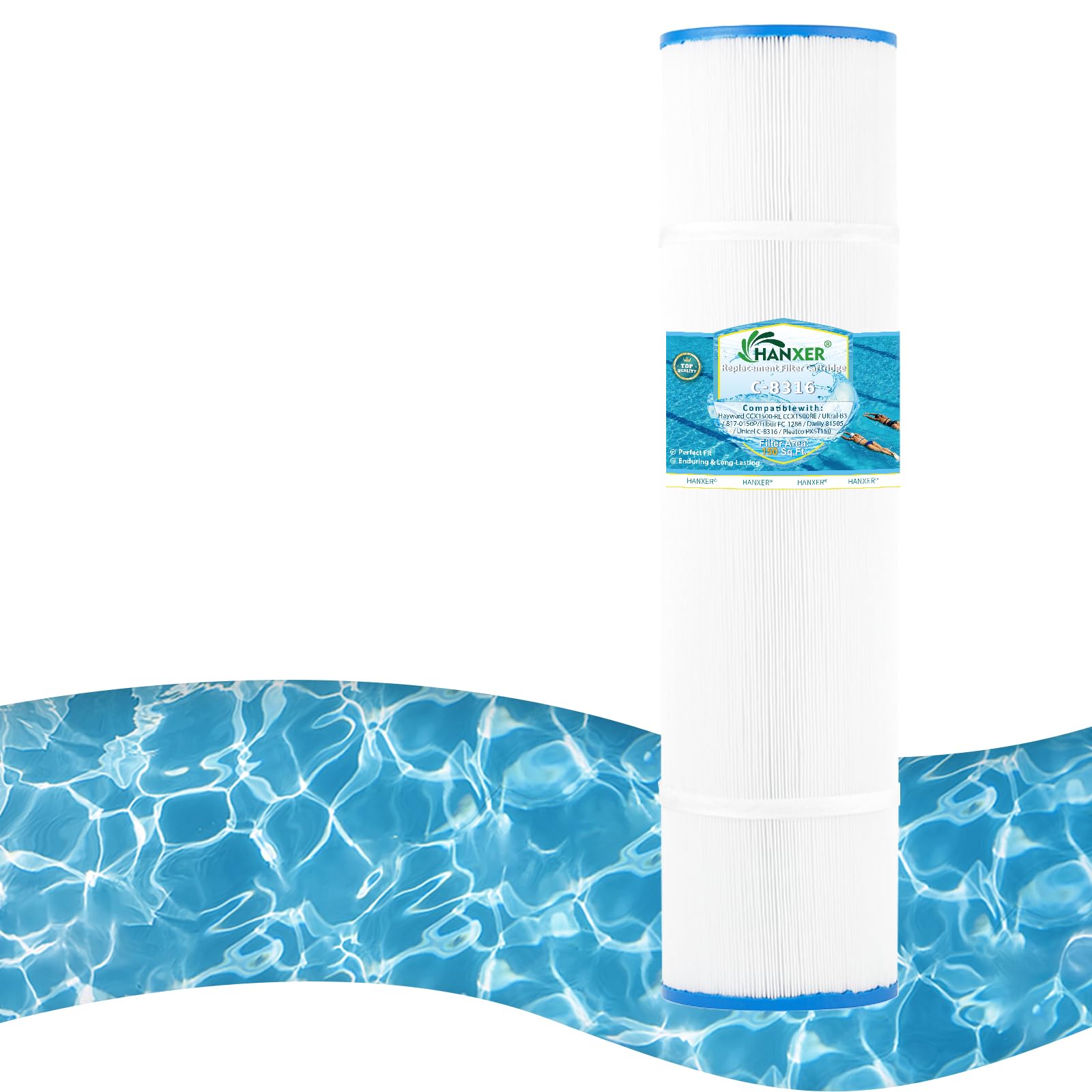 Amazon.com : HANXER Swimming Pool Filter Replaces for C-8316