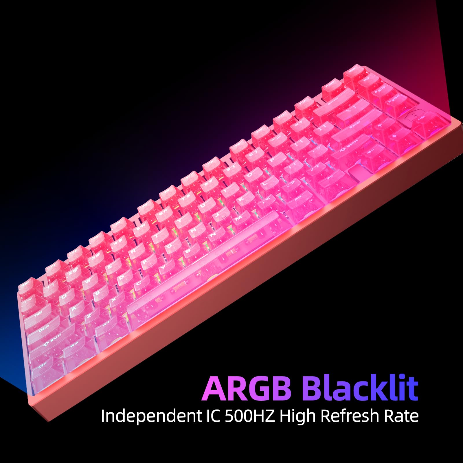IROK MG75MAX - Teclado con interruptor magnético con cable de 81 teclas, tasa de escaneo de una sola tecla de 256 KHz, nanorrevestimiento PCB impermeable, efecto Hall, teclado de aluminio para juegos