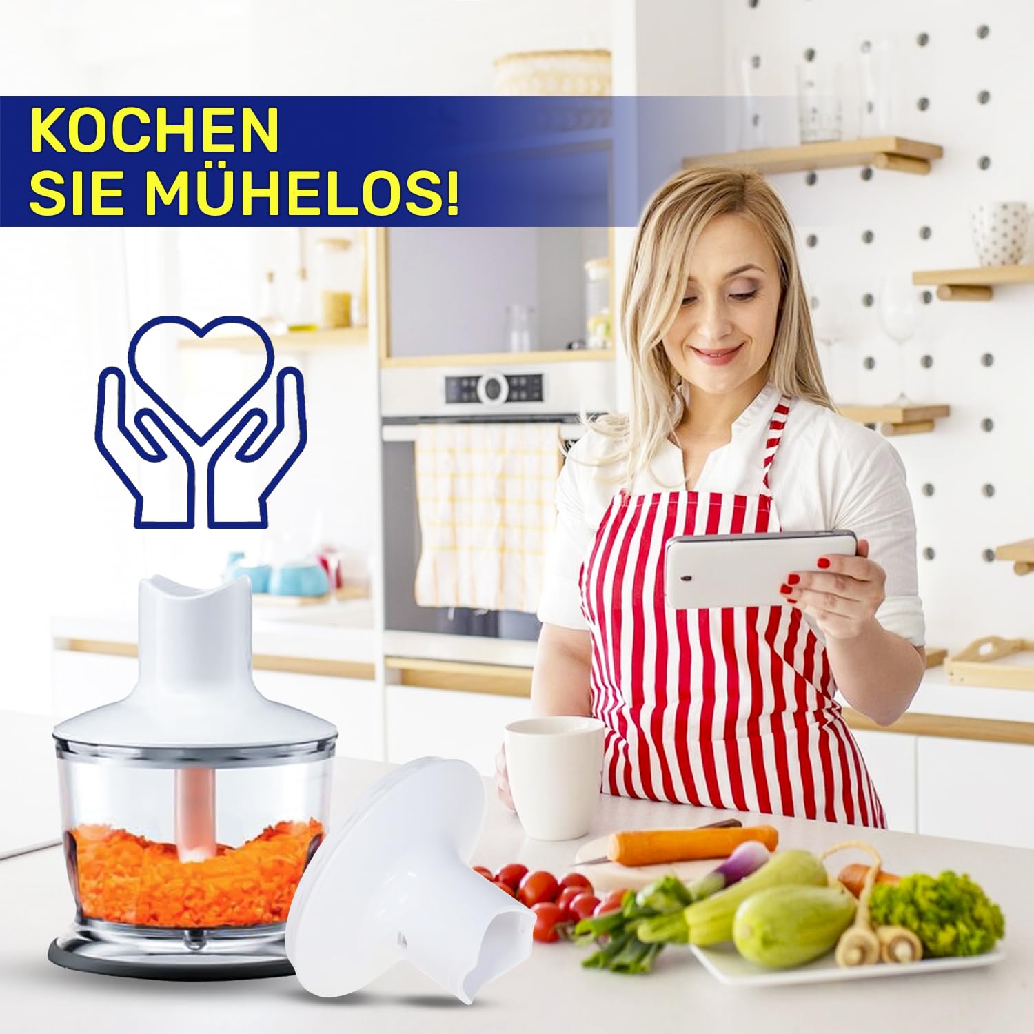 MONTERAL Deckel für den Mixeraufsatz mit dem Originalcode BR67050135 für Braun - Garantie 10 Jahre