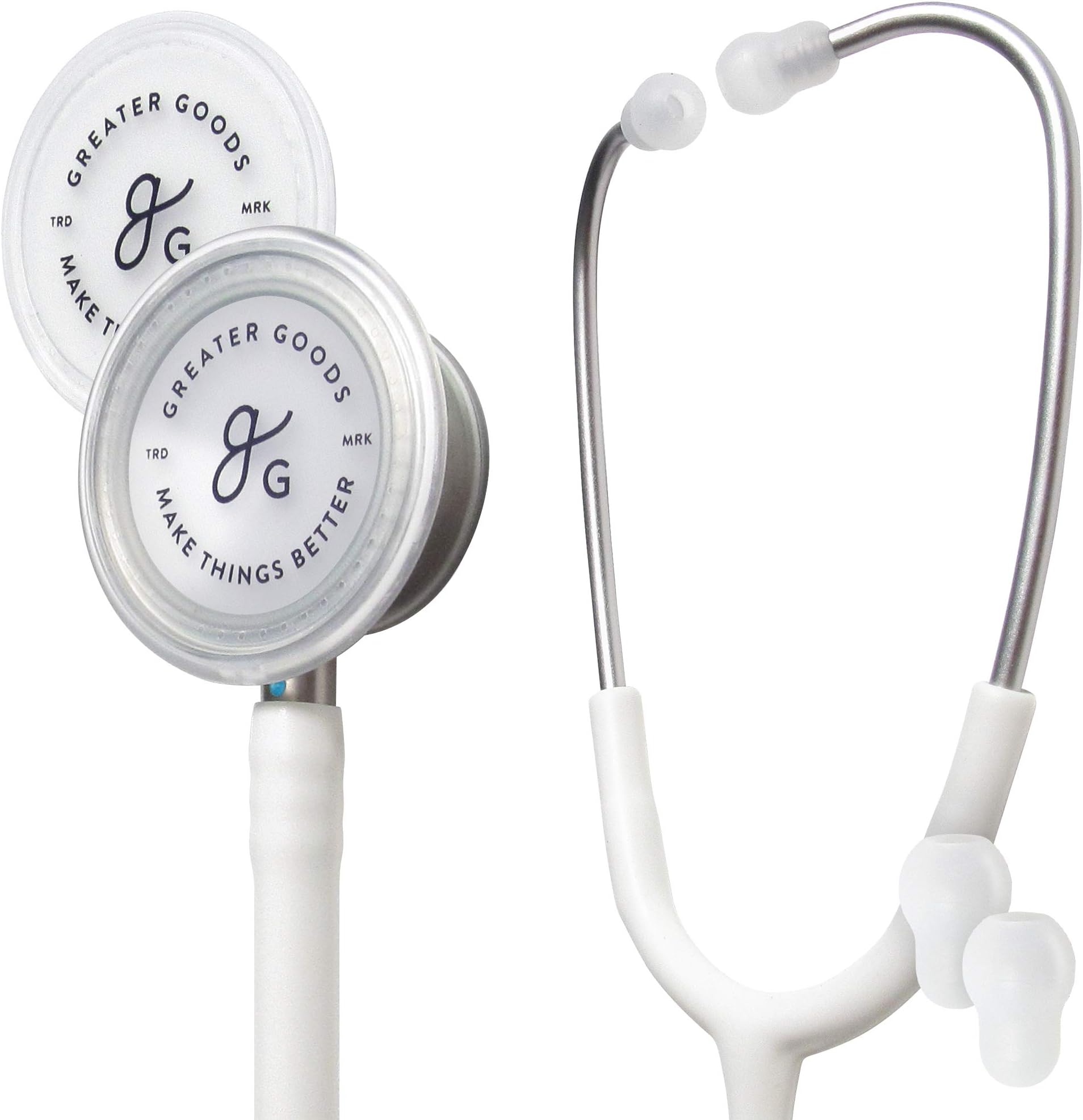 Premium Dual-Head Stethoscope - Affordable, Clinical Grade Option for Doctors, Nurses, Students, or in the First Aid Kit for Home | Floating Diaphragm, adjustable headset, and Dual Heads