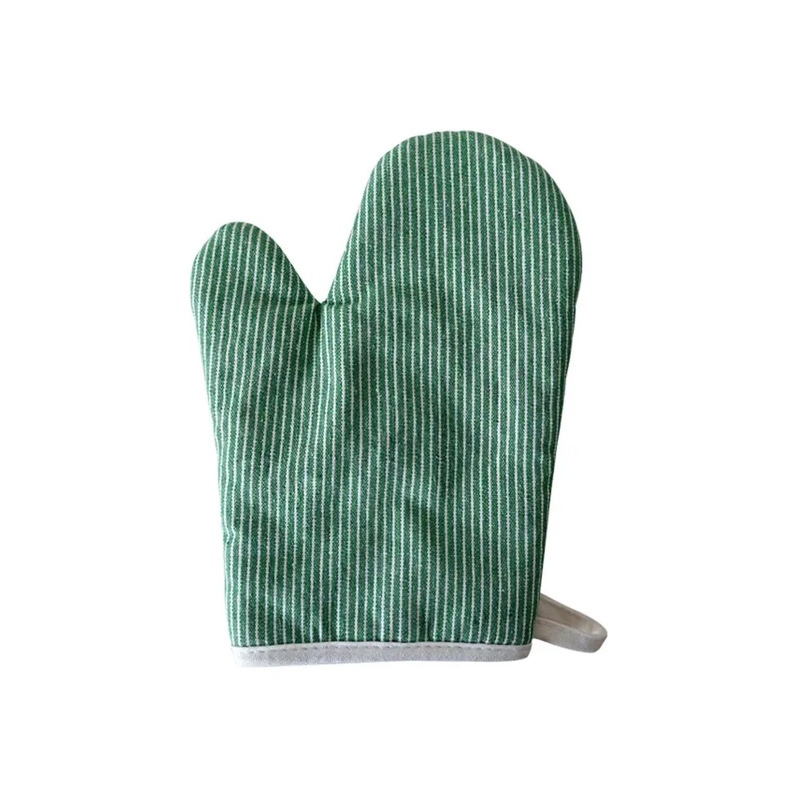 MRKU Baking Mitts Cooking oven gloves Compatible For Heat-resistant Household Kitchen Microwave