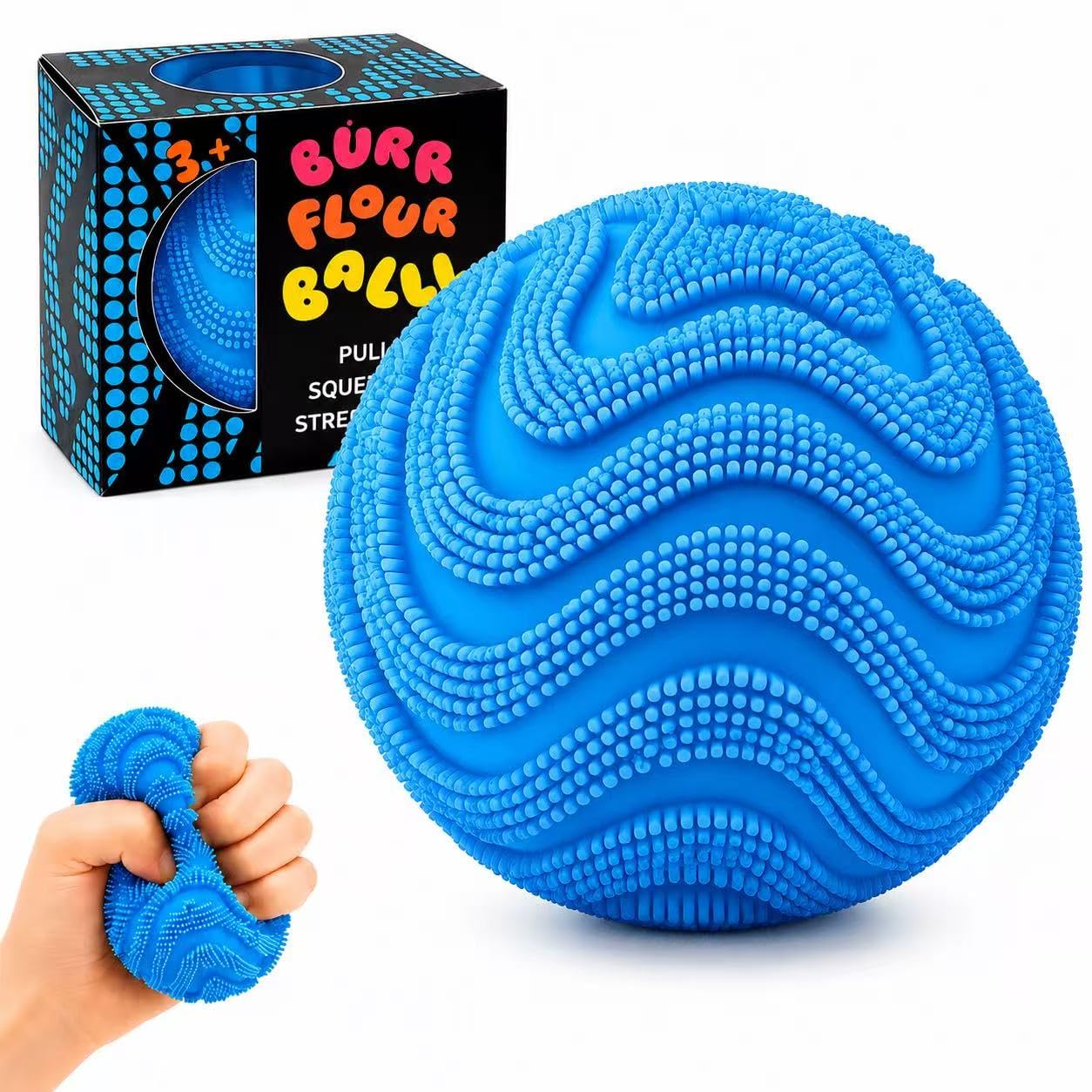 Photo 1 of UDZRL Fuzz Ball Squishy Stress Ball