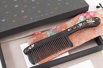譚木匠 パドルブラシ　ヘアブラシ　ヘアケア　高級黒檀 木製 櫛　コーム Amazon.co.jp: 譚木匠 Tan Mujiang 木製櫛 ヘアケア 高級セット櫛
