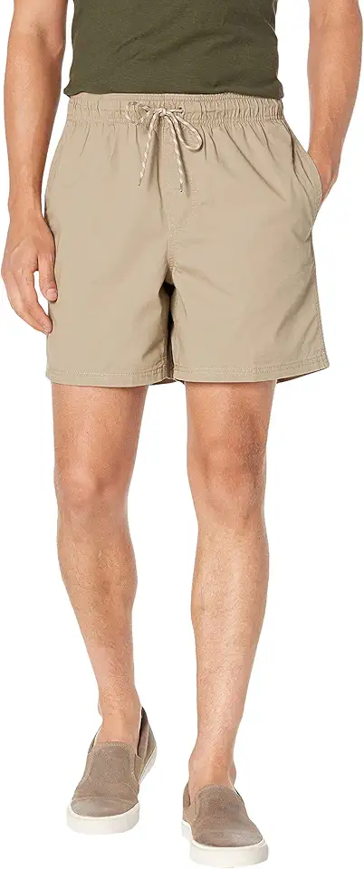 Amazon Essentials Men's 6" Inseam Drawstring Short OEKO-TEX STANDARD 100
