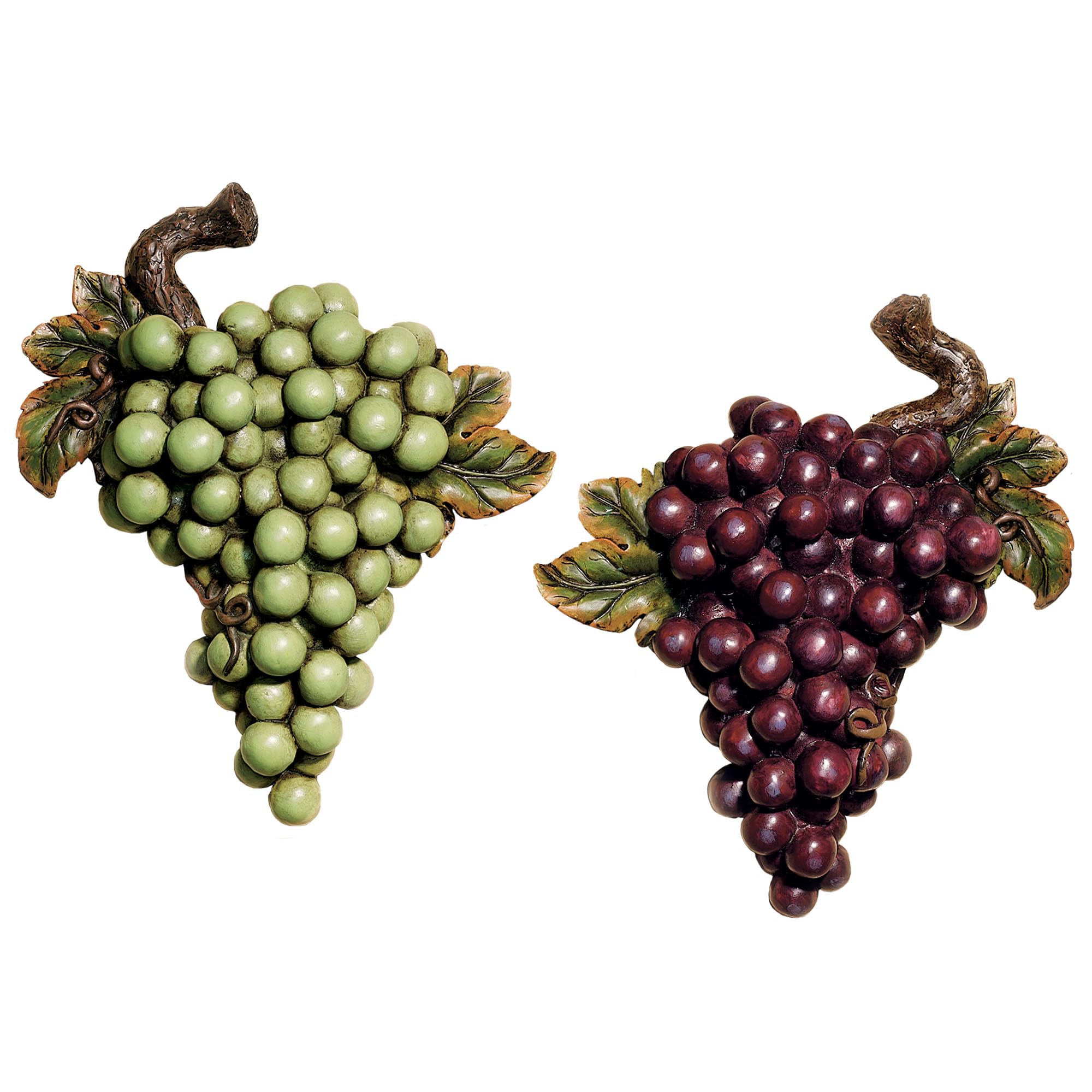 Amazon.com: Touch of Class Bountiful Grapes Wall Accent Set of Two