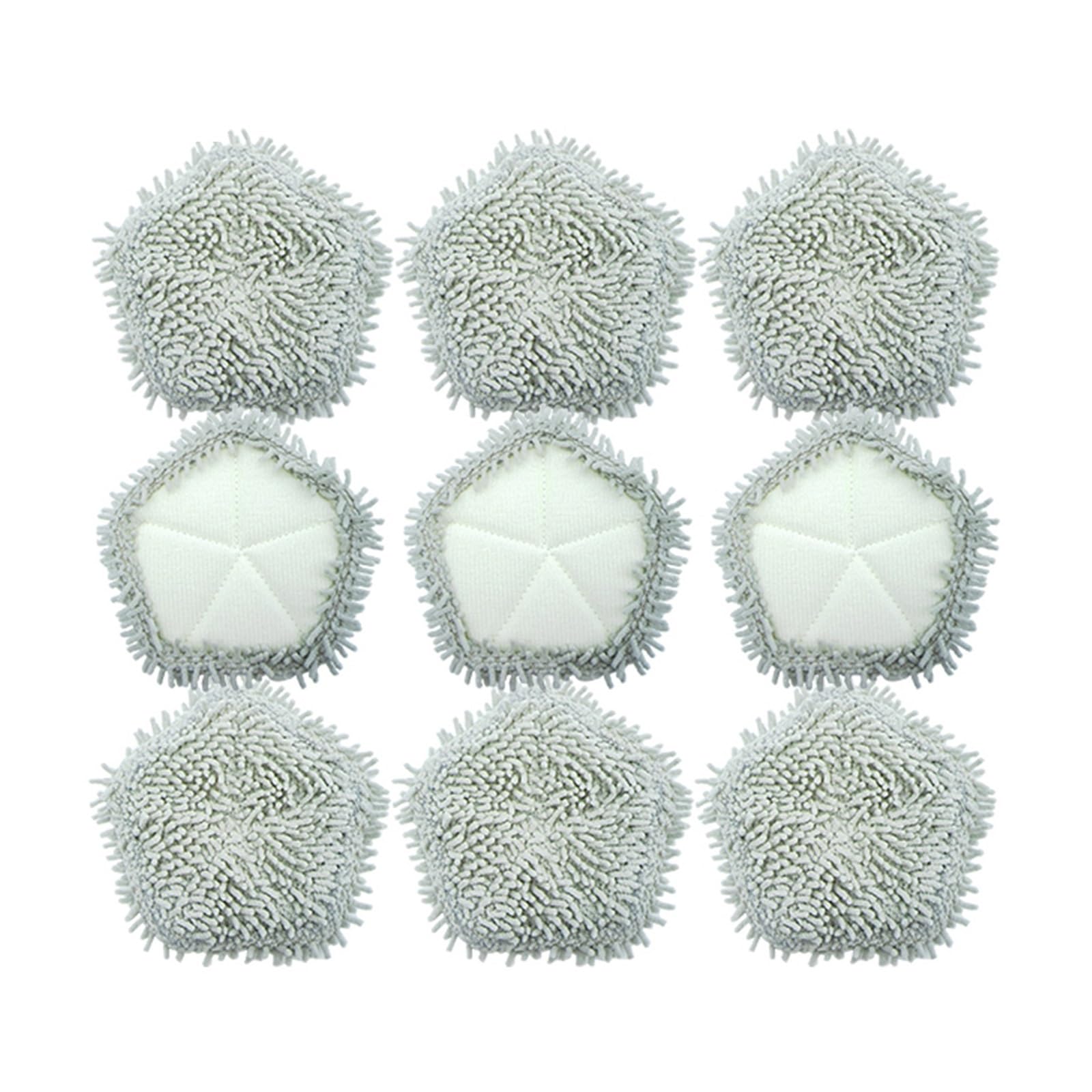 KRHZYPLAE Mop Cloth Self-Cleaning Robot Vacuum And Mop Accessories Vacuum Cleaner Spare Parts,Compatible For Dreame,Bot W10 & W10 Pro(9pcs)