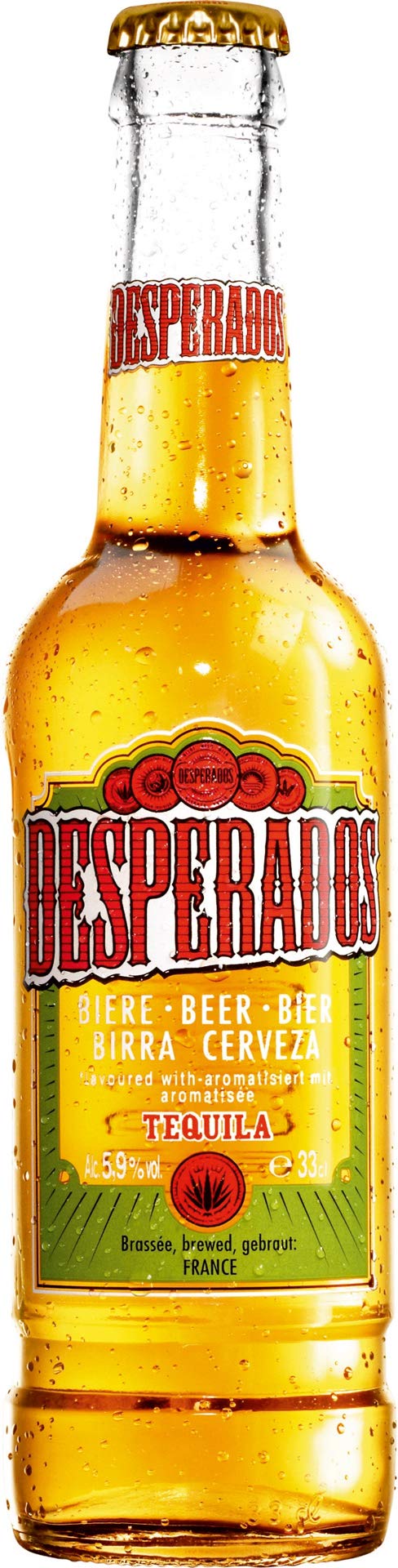 Desperados Tequlia Beer 24x0,33 L Desperados Tequlia Beer 0,33 L inc. 1,92€ MEHRWEG Pfand