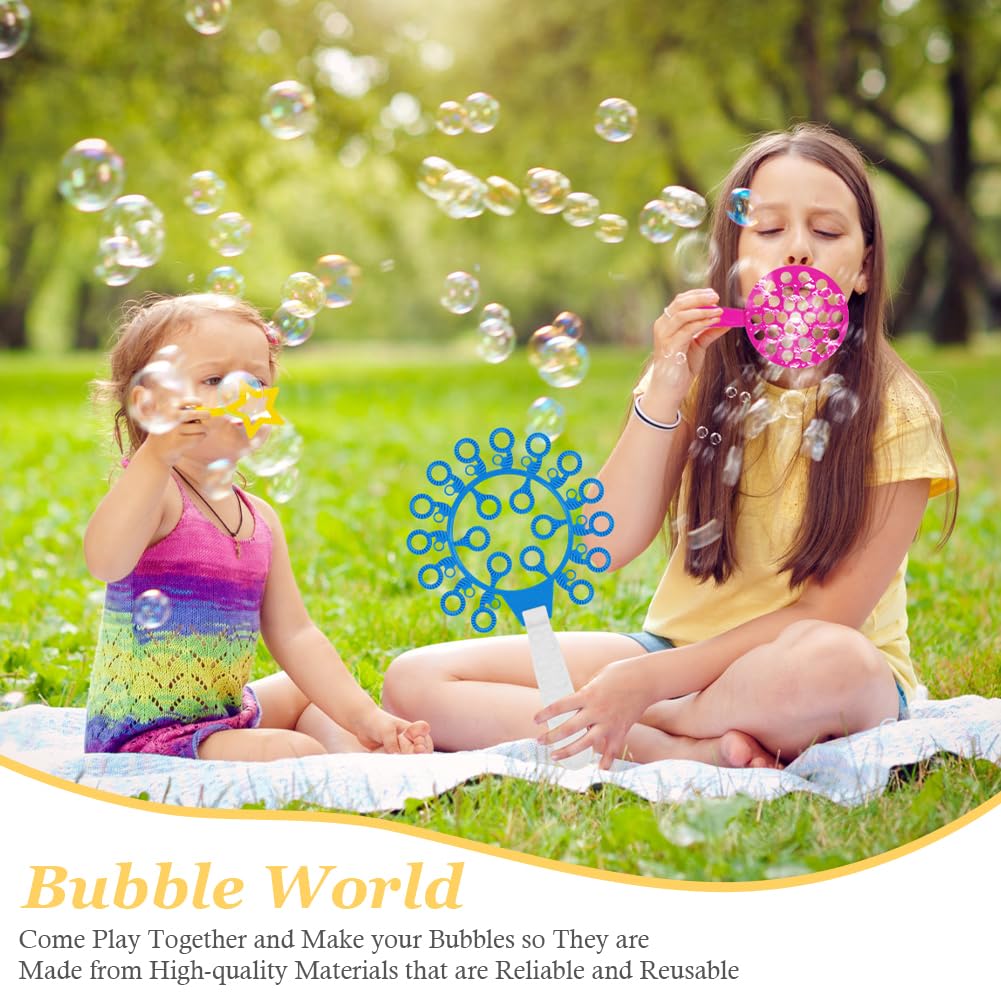 OSDUE 30PCS Kit de Soplado de Burbujas, Kit de Burbujas de Jabón, kit de Burbujas para Niños, Kit de Burbujas Creativo, Adecuado para Actividades al Aire Libre, Fiestas de Cumpleaños,Juegos Infantiles