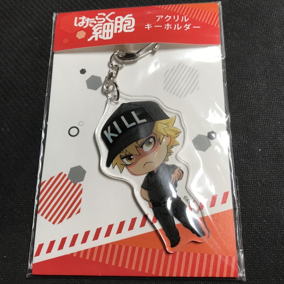 Amazon.co.jp: はたらく細胞 アクリルキーホルダー キラーT細胞 : おもちゃ