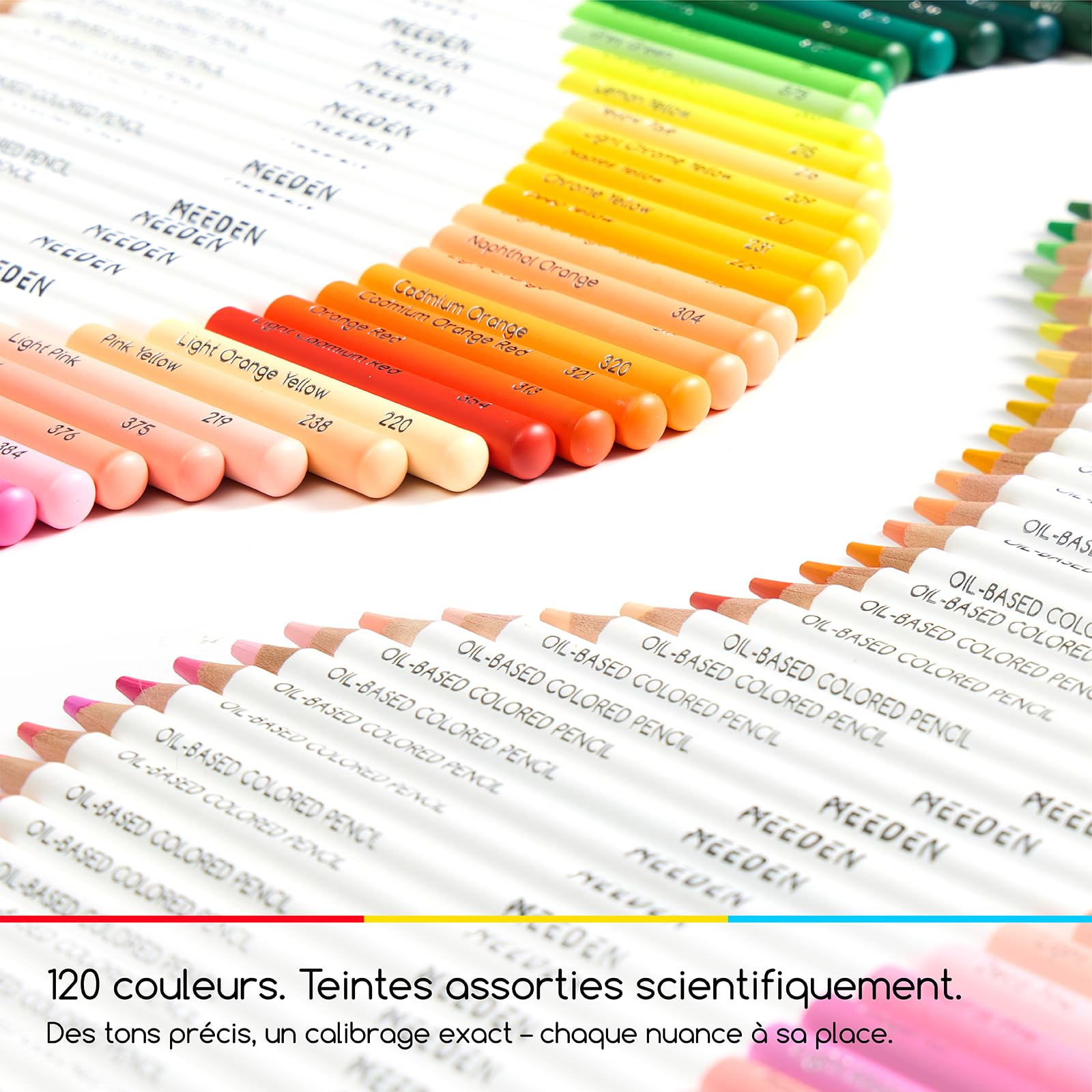 MEEDEN Lot de 120 Crayons de Couleur pour Artistes Adultes