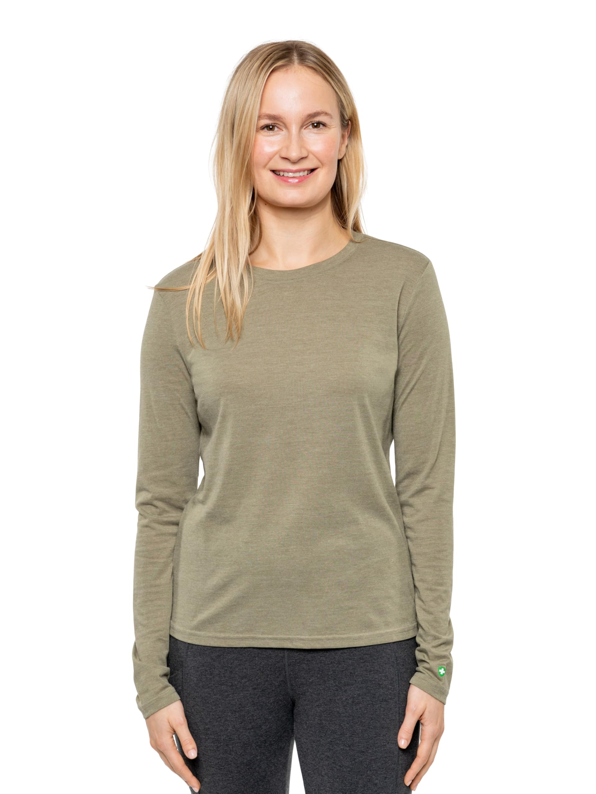 Insect Shield Women's Tri-Blend Long Sleeve T-Shirt-image-8