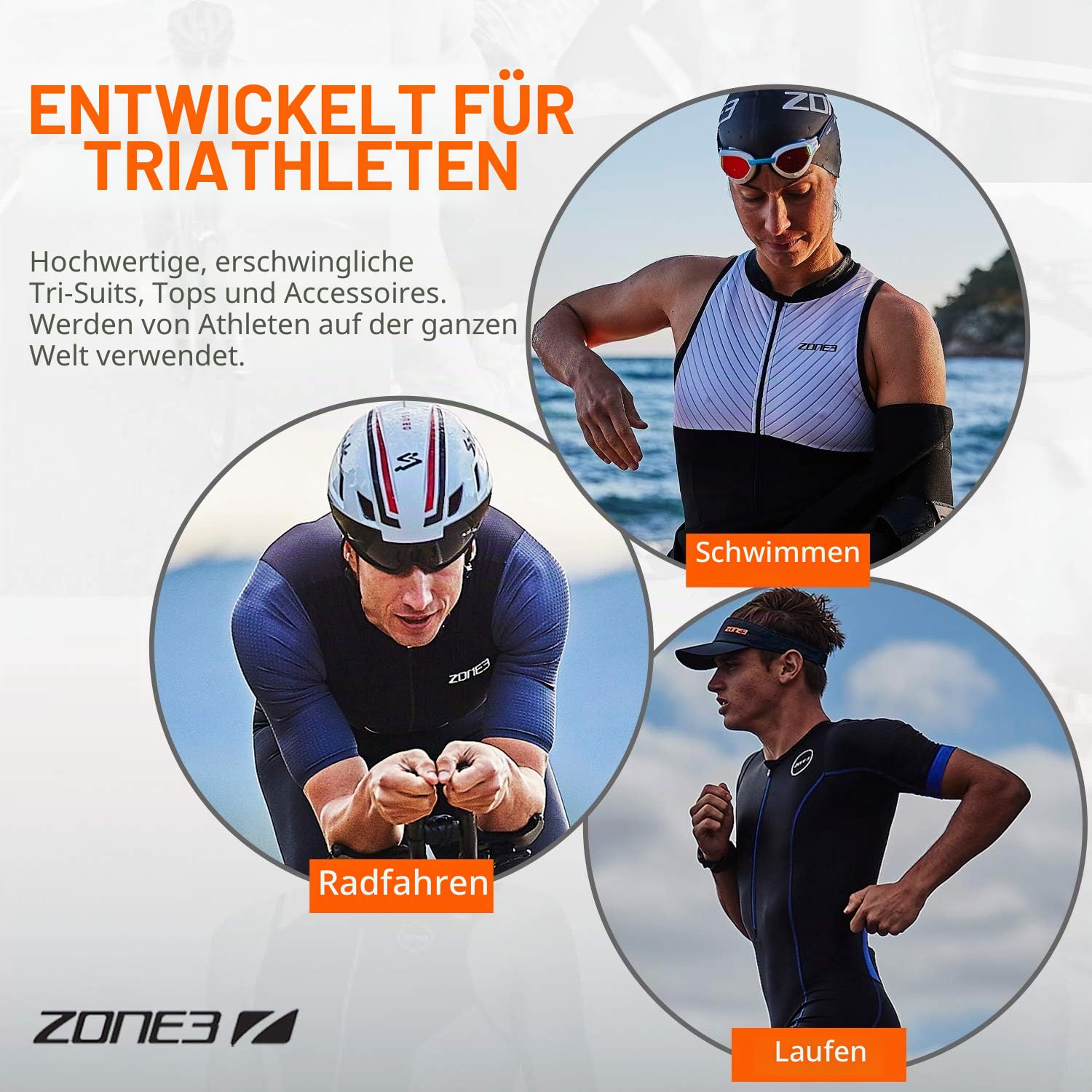 ZONE3 Unisex Volaire Schwimmbrille (1er Pack)