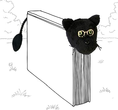 IF Book-Tails Bookmark - Black Cat
