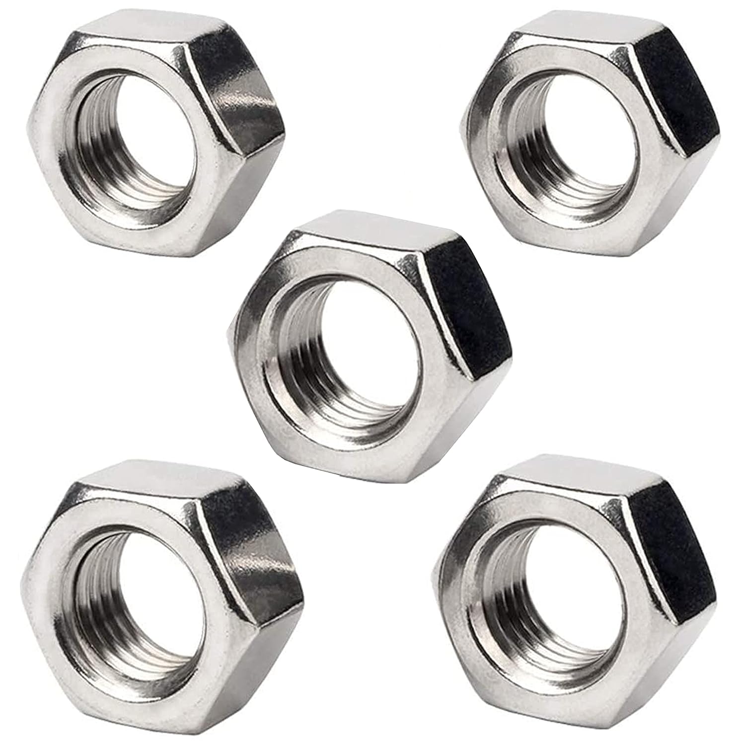 5PC M14 x 1.5MM Class 8 Hex Nut Industrial & Scientific