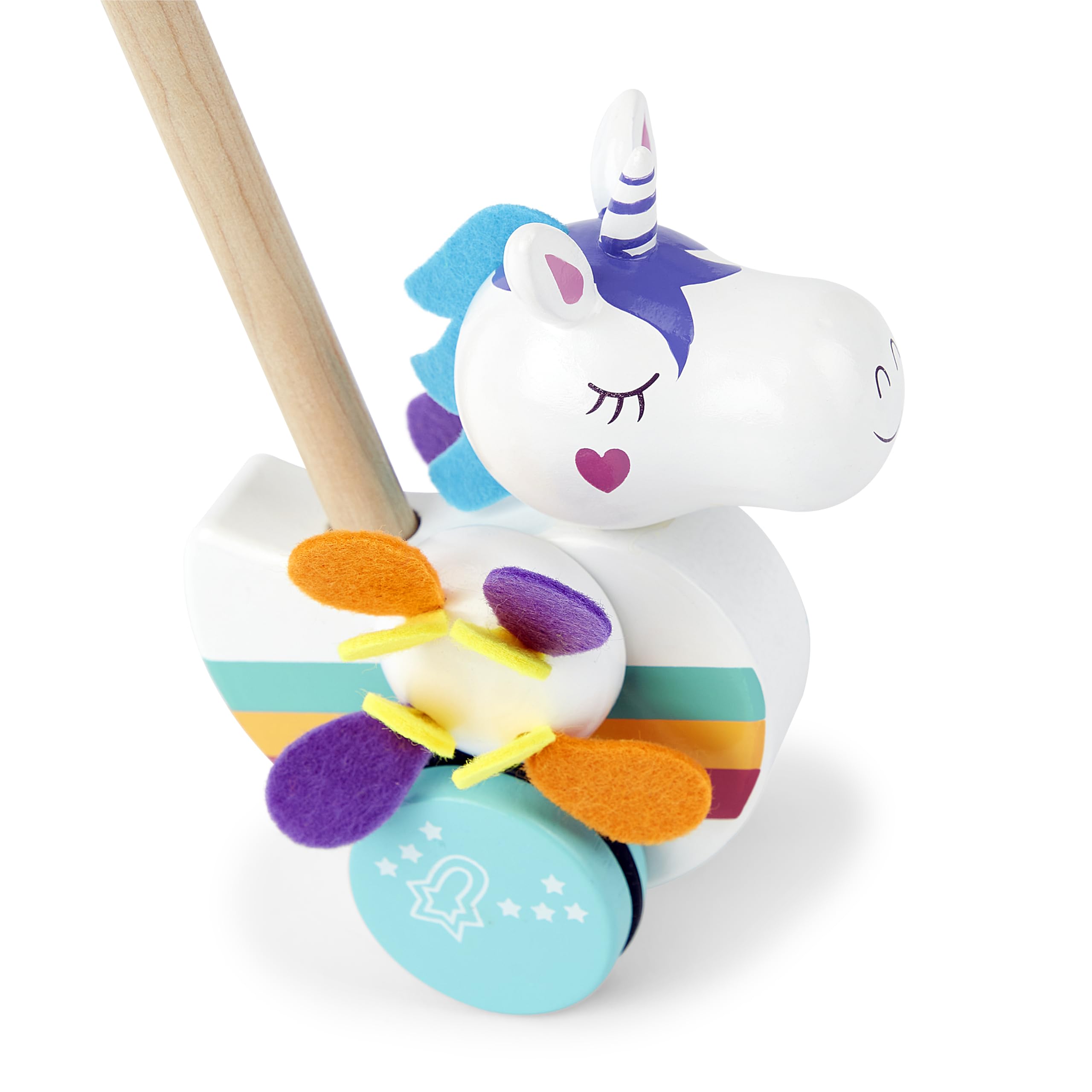 Mousehouse Gifts - Schiebetier Einhorn - Holz - für Babys und Kleinkinder