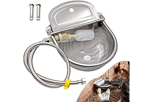 Automatic Chicken Waterers Stainless-Steel Dispenser