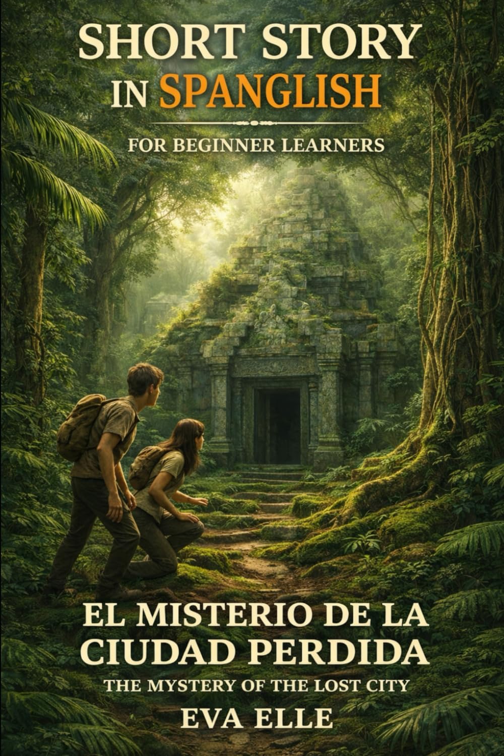 SPANGLISH SHORT STORY FOR SPANISH BEGINNERS: EL MISTERIO DE LA CIUDAD PERDIDA
