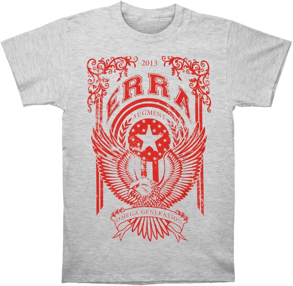 Erra Men's Eagle T-Shirt Small Grey
