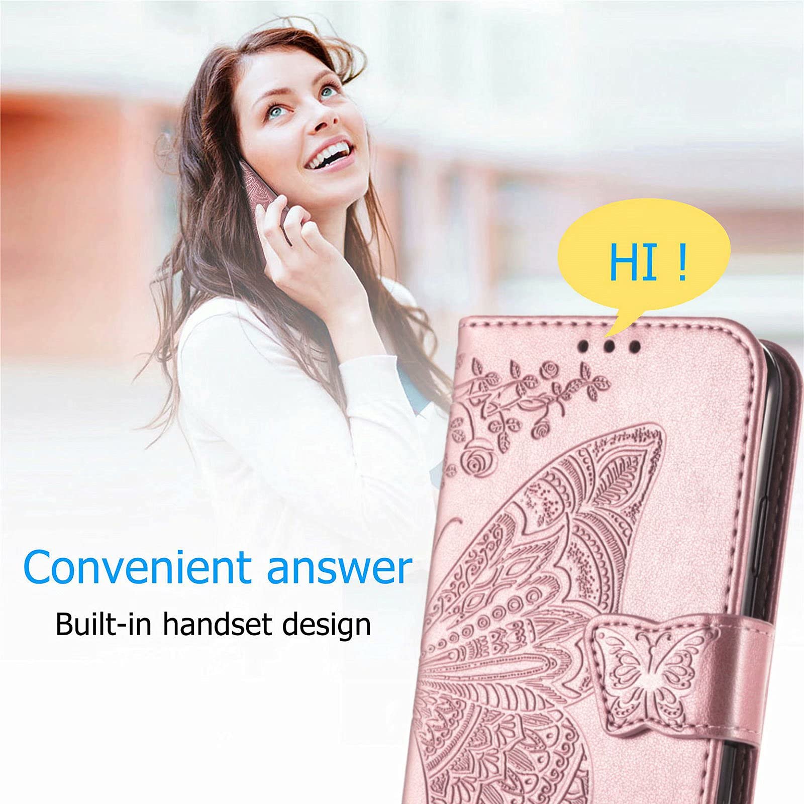 Custodia protettiva a libro per Nokia 6.2, Nokia 7.2 Cover