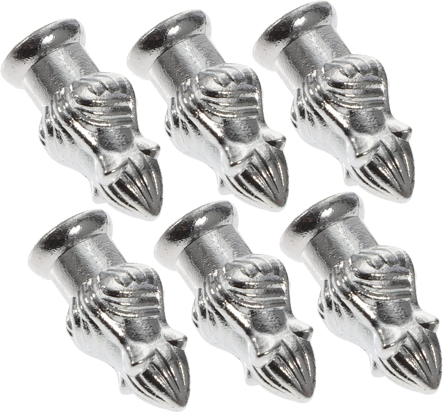 CORHAD 6pcs Chandelier Screw Cap Vintage Accessories Bed Post Finials