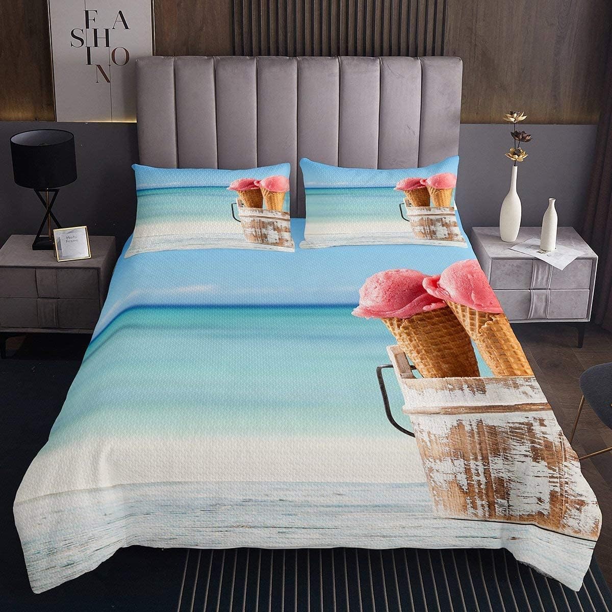Housse de couette 150x200 microfibre douce avec fermeture éclair