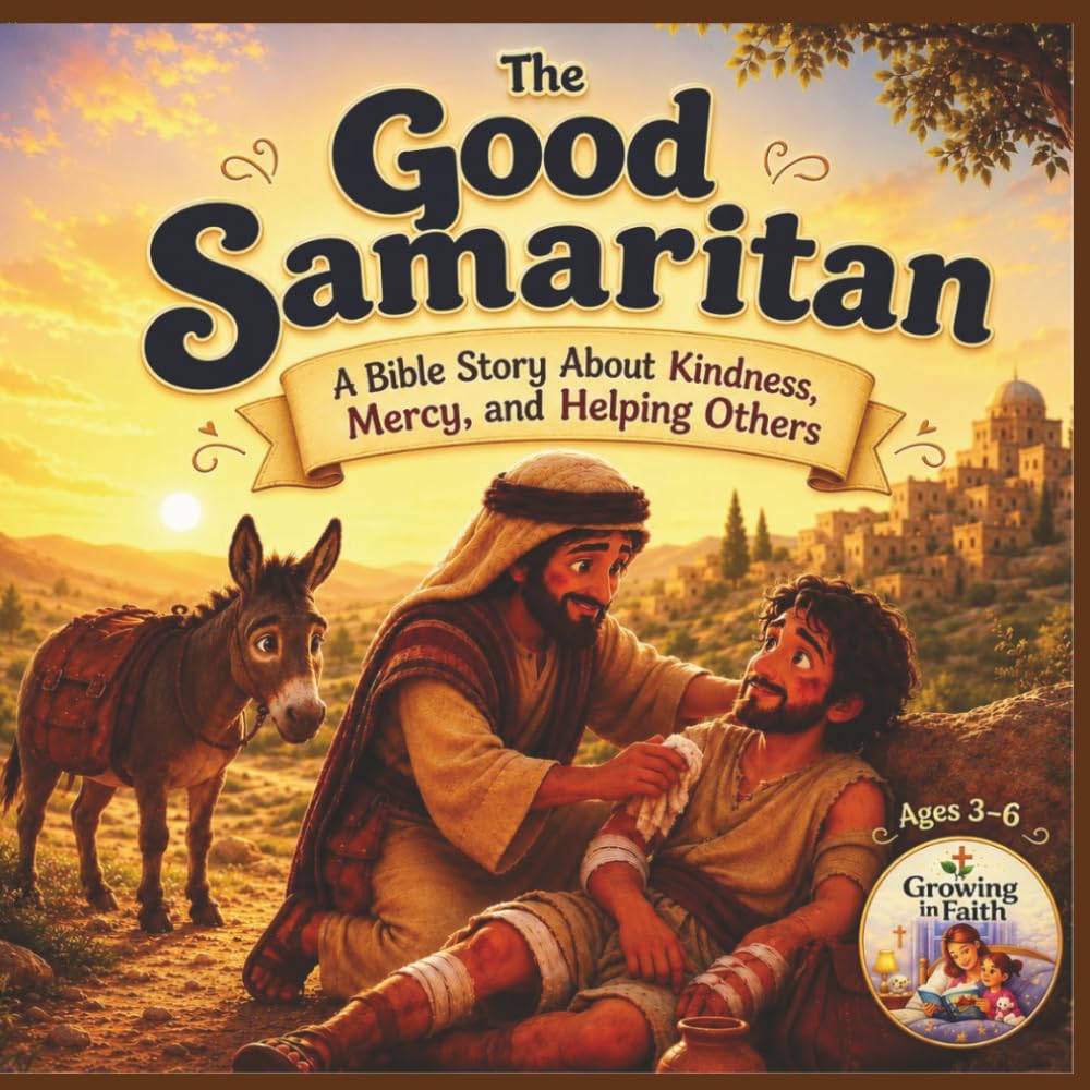 The Good Samaritan: A Bible Story About Kindness, Mercy, and Helping Others (Grow in Faith Kids Series)
