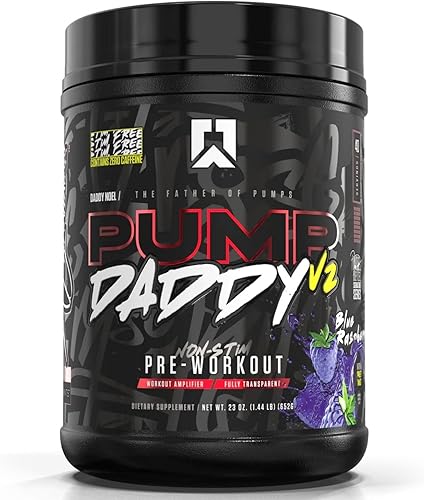 Ryse Signature Series Pump Daddy V2  Oficial Noel Deyzel Non Stim Pre Entrenamiento  con citrulina, beta alanina, creatina  40 porciones (frambuesa
