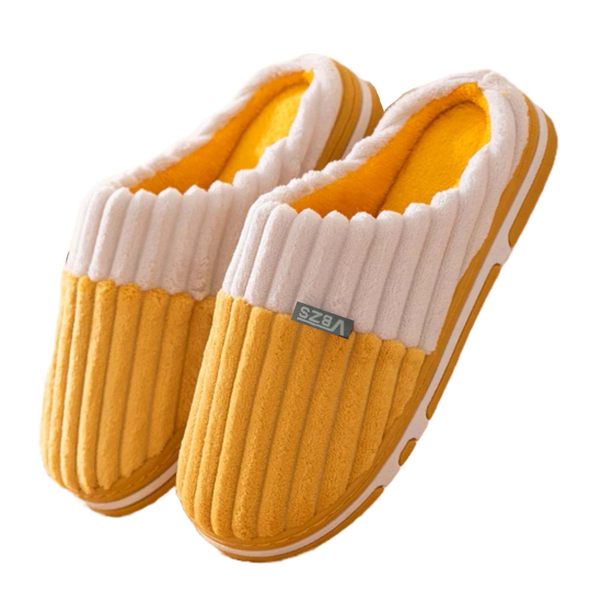 Fluffy Warm Slippers for Women and Men DREAM Flip Flops Fur Winter Slip on for House and Bedroom Slides & Home Indoor Multicolour-image-1