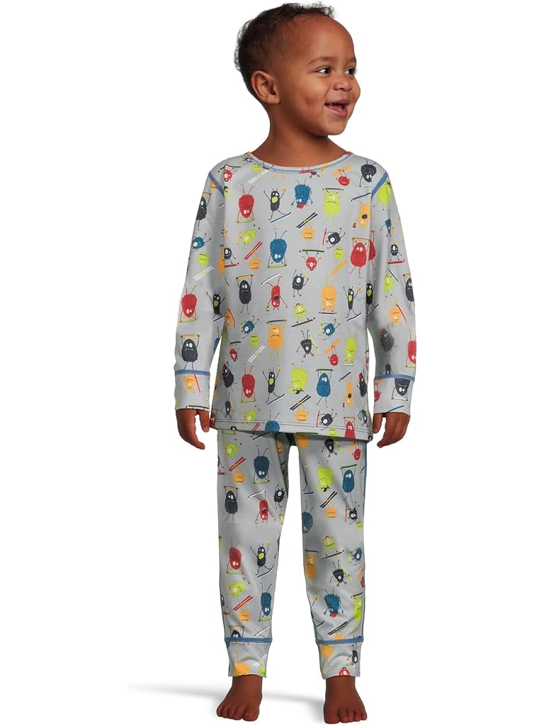Gray Hot Chillys Originals Print Set (Toddler)