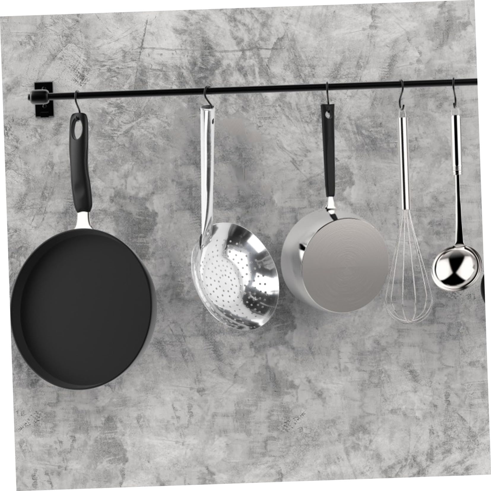Colador de Acero Inoxidable para Cocina Colador Multifunción para Freír y Escurrir Alimentos Práctico para Familias y Restaurantes Fácil de Limpiar y Almacenar