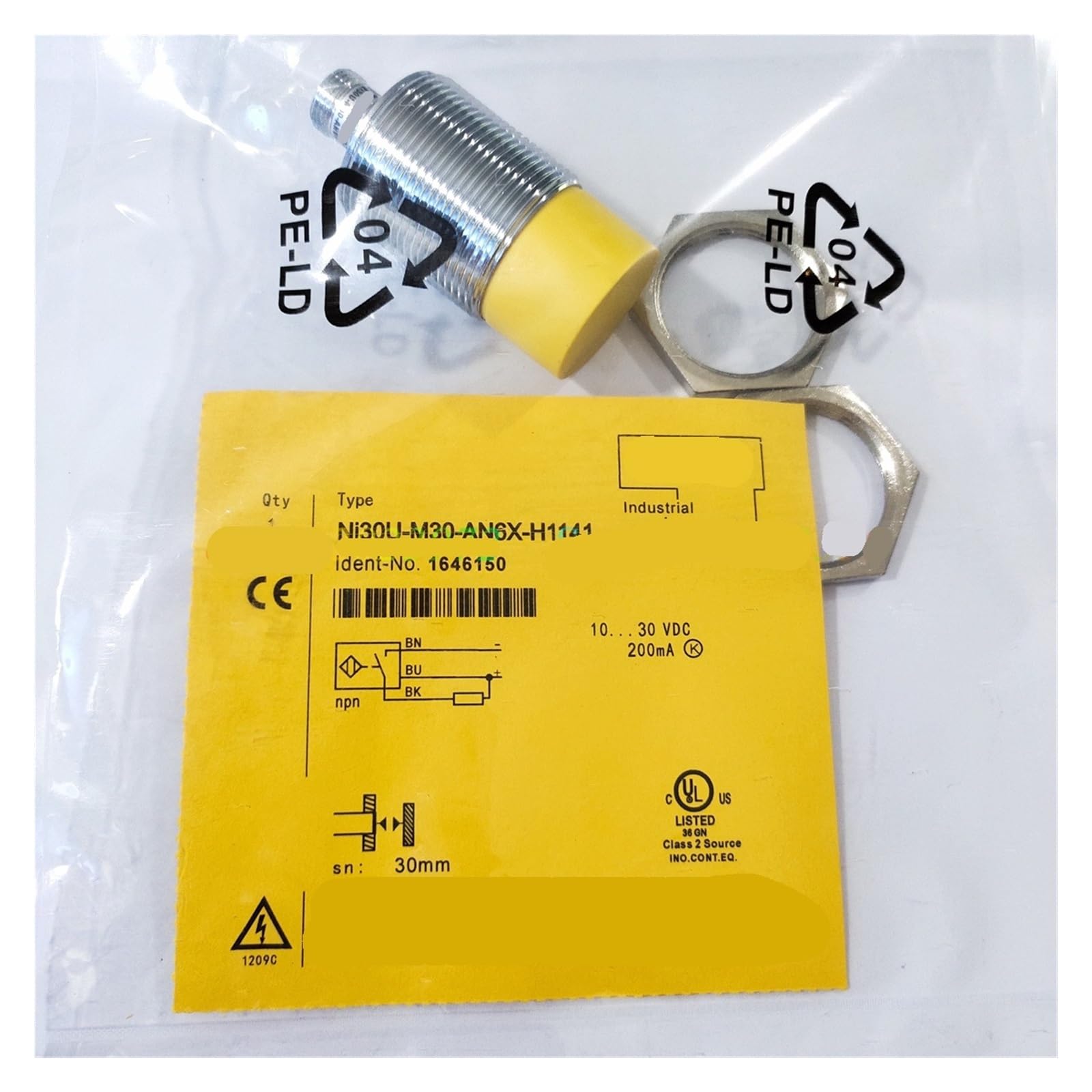 JHPWKRMU NI30U-M30-AP6X-H1141-AN6X-H1141 Proximity Switch Sensor(NI30U-M30-AN6X-H1141)