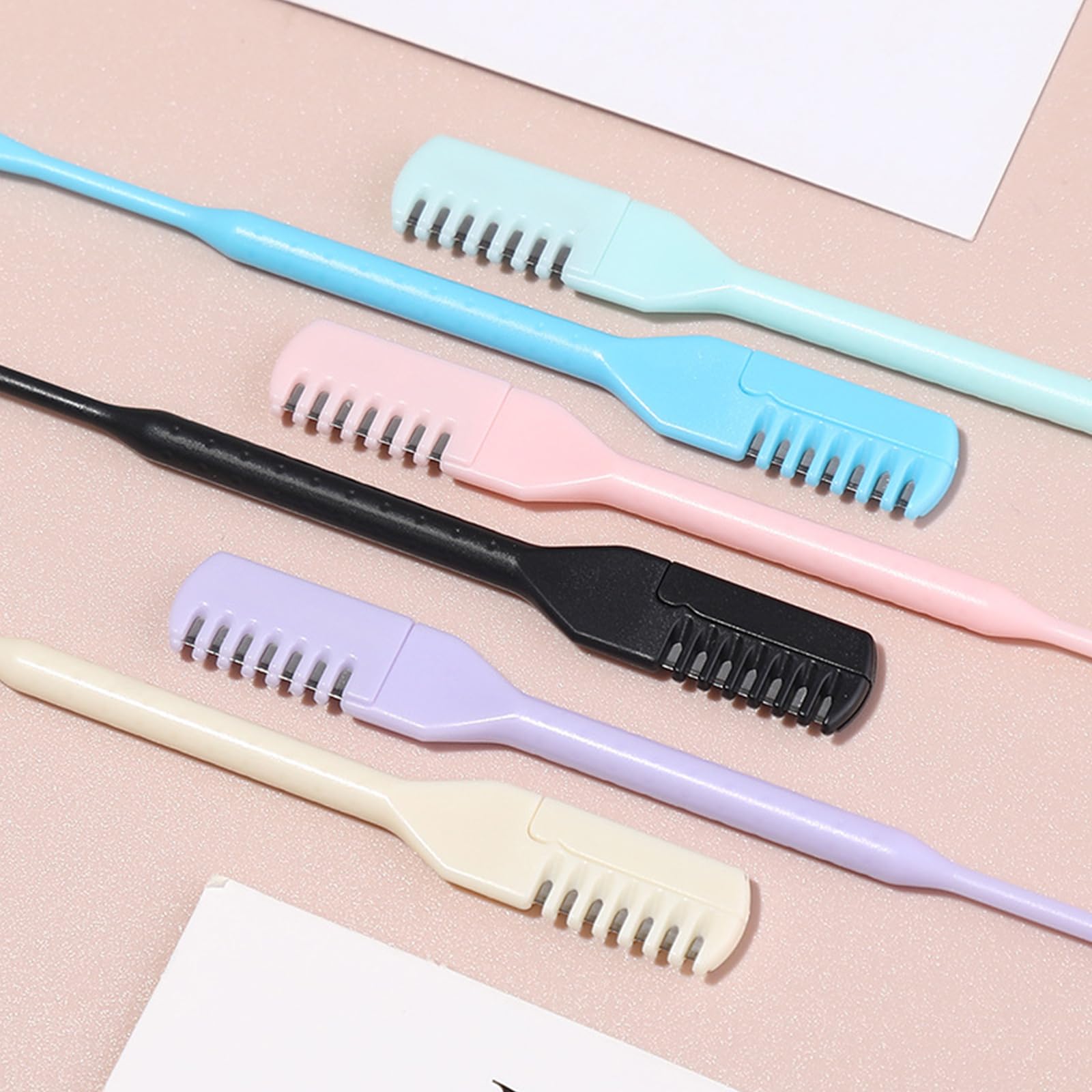 6 Pcs Nose Hair Trimmer 360° Safety Blades Manual Nasal Hair Cutter Nose Hair Remover for Men Women Home Travel — Amazon image 7