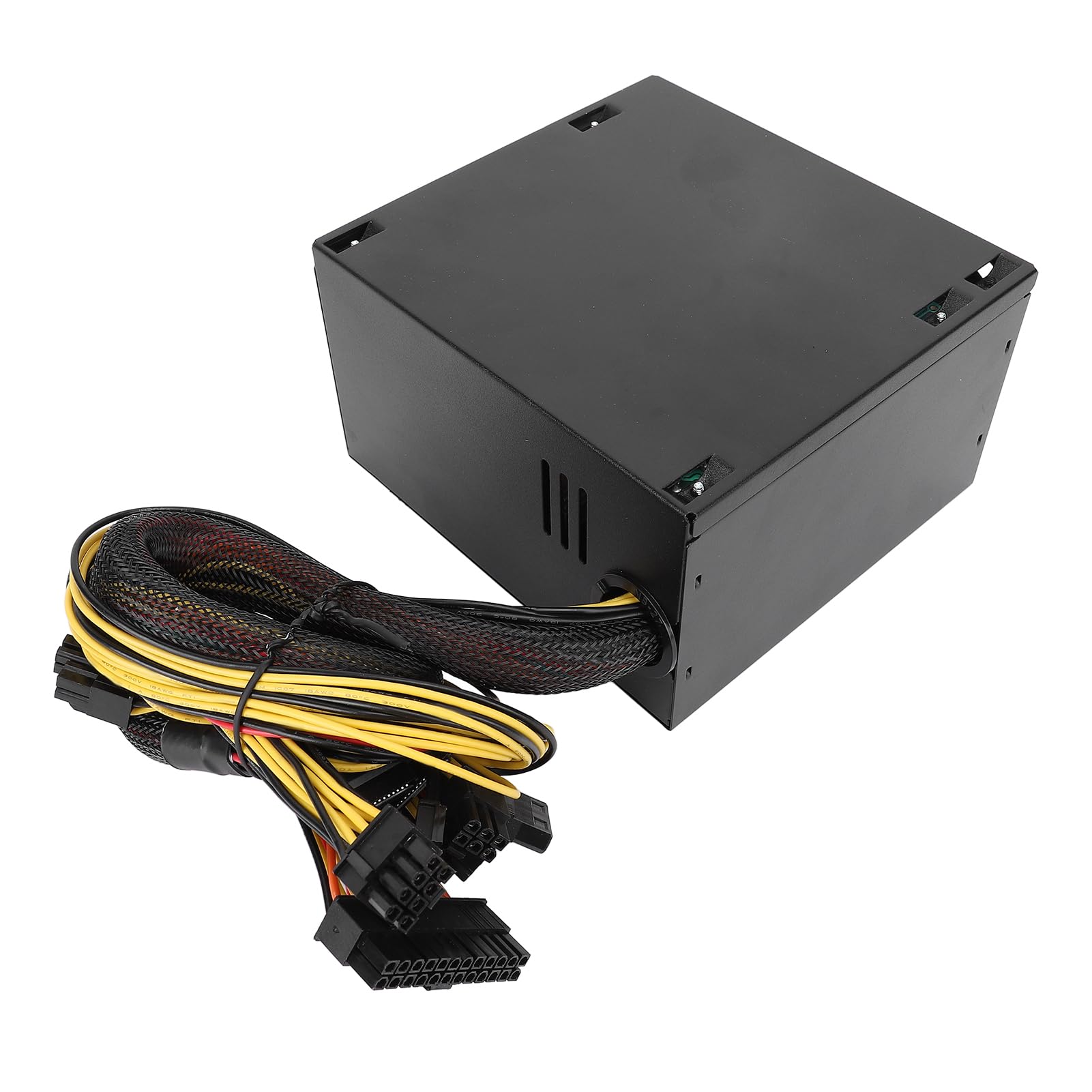 Cocoarm Alimentatore per Computer da 300 W Alimentatore per Computer Desktop in Lega di Alluminio 300 W con Ventola a velocità Automatica 24 Pin 4 più 4 Pin 6 più 2 per PC da Gioco per Ufficio
