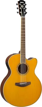 Yamaha CPX600 VT Acoustic-Electric Guitar, Vintage Tint